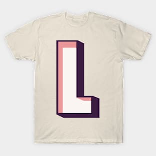 Letter L Name Gift T-Shirt